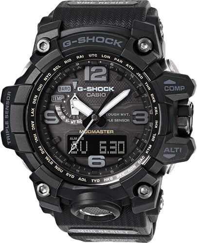 фото Японские наручные часы casio g-shock gwg-1000-1a1 с хронографом