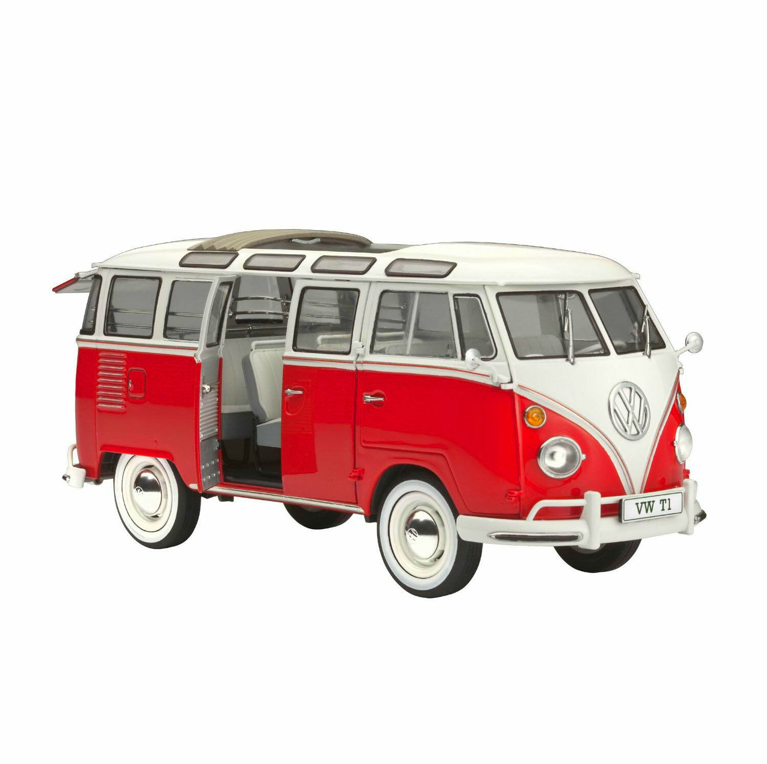 Купить Сборная модель Revell volkswagen t1 samba bus 1:24,