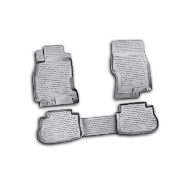 

Коврики в салон Element для INFINITI FX35 2003-2009, 4 шт. полиуретан, серые
