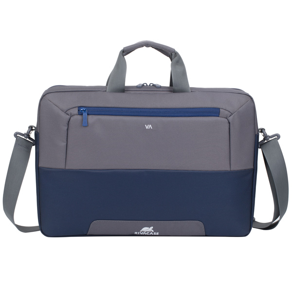 фото Сумка для ноутбука 17" rivacase 7757 blue/grey