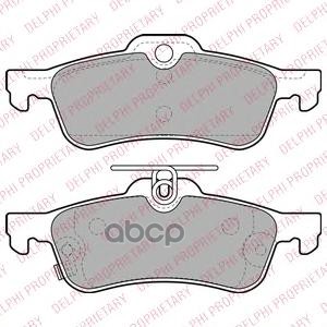

К-т колодок торм, Re TO Yaris 06- DELPHI LP2007