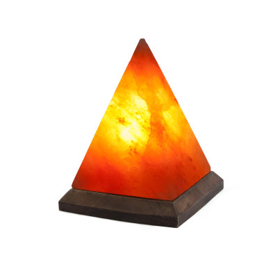 фото Соляная лампа пирамида малая stay gold