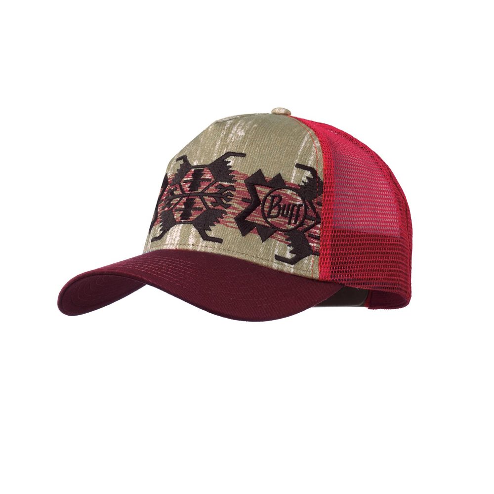 фото Кепка buff trucker cap, розовая, one size