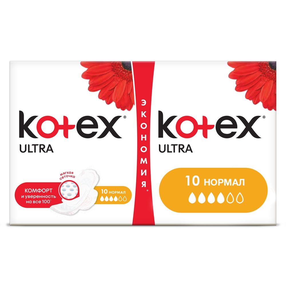 Kotex прокладки ультра сетч нормал, 20 шт.