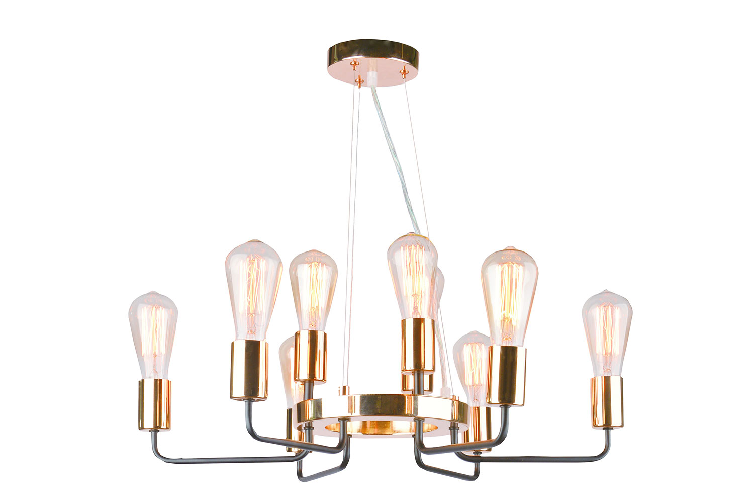 

Люстра подвесная Arte Lamp A6001LM-9BK