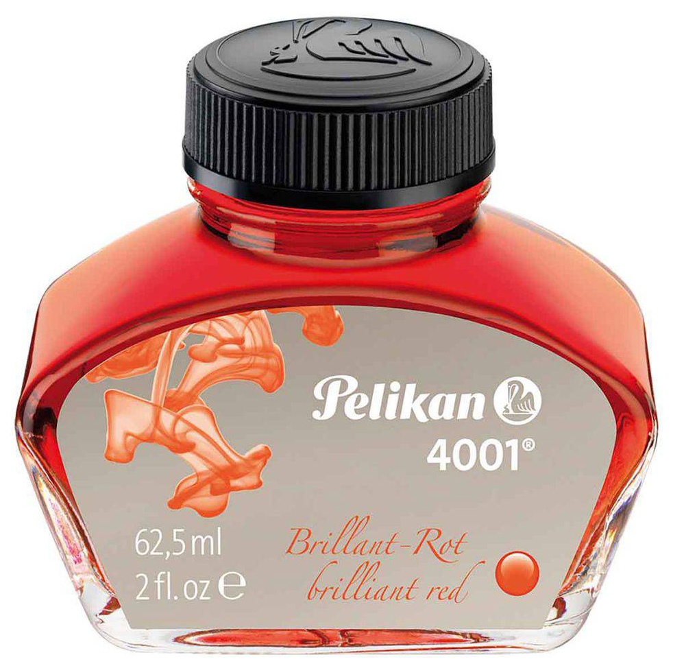 

Чернила Pelican 1069918 стеклянный флакон красные 1шт