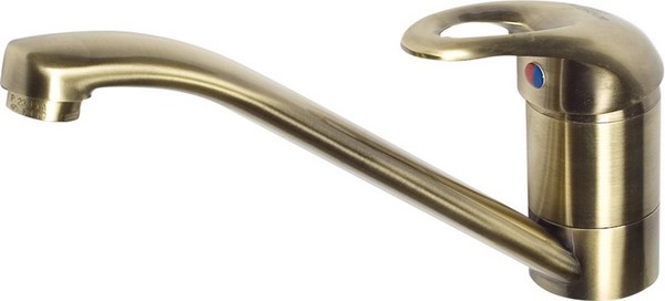 фото Смеситель для кухни kaiser magistro 14011 bronze