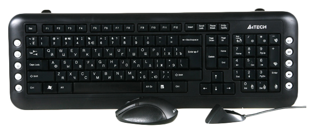 

Комплект клавиатура и мышь A4Tech G7200N USB (G7200N), G7200N USB