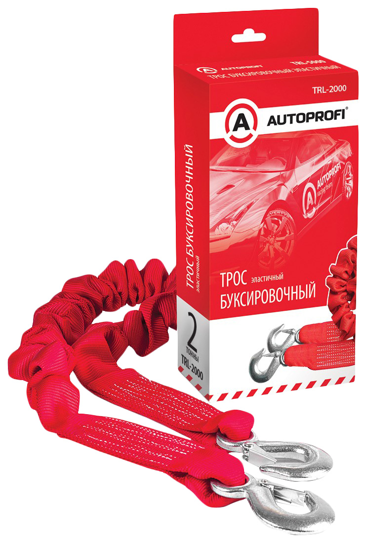 Трос буксировочный Autoprofi 2т, 4м TRL-2000