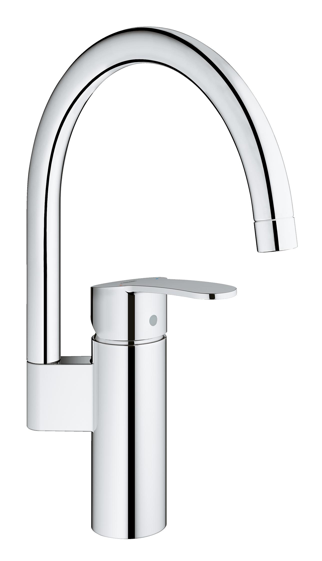 Смеситель для кухонной мойки Grohe Eurosmart Cosmopolitan 30221002 хром смеситель для ванны grohe eurosmart cosmopolitan 32832000 хром