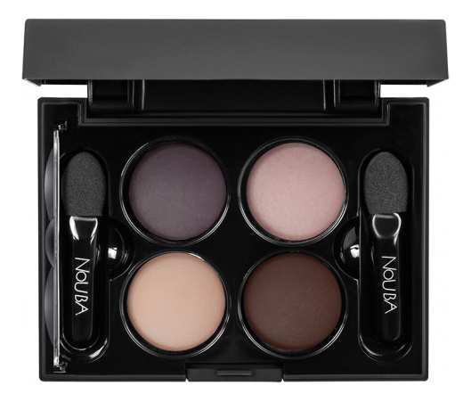 

Тени для век Nouba 4 оттенка QUATTRO EYESHADOW 633, 633 2,4 г.