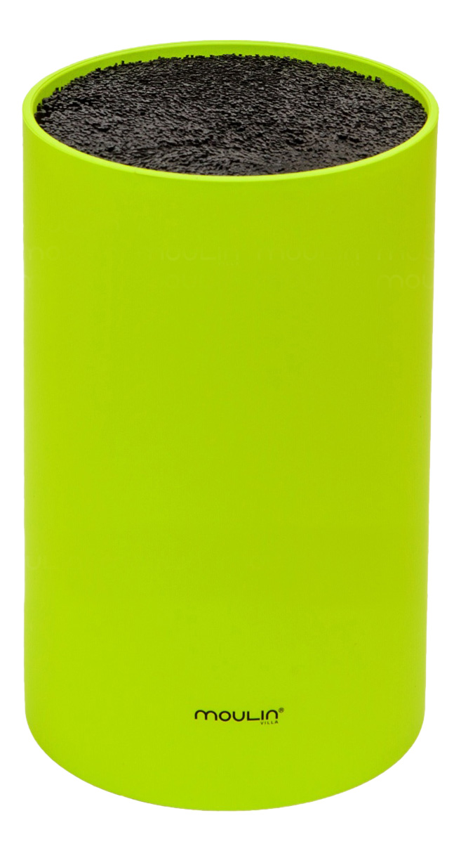 фото Подставка для ножей универсальная moulin villa, 18x11 см, зелёная moulinvilla