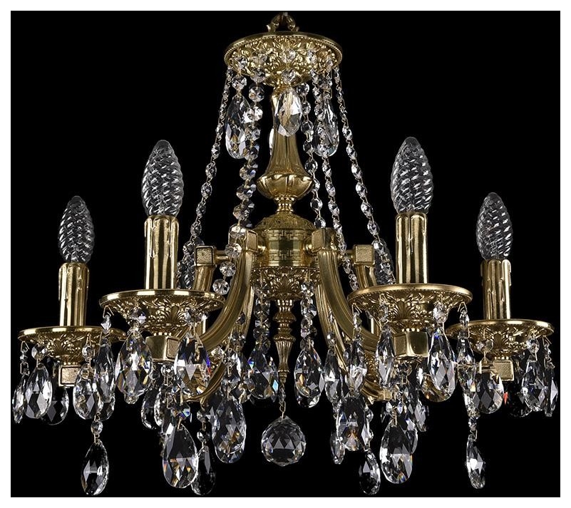 

Люстра подвесная Bohemia Ivele Crystal 1771/6/150/A/G