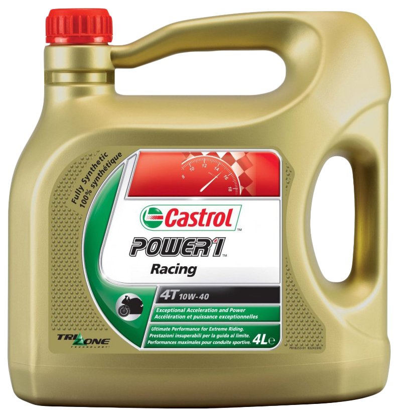 фото Моторное масло castrol power 1 racing 4t 10w-40 4л