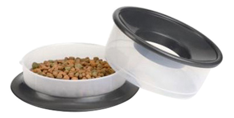 

Набор мисок для собак Beeztees, пластик, прозрачный, 2 шт по 0.8 л, picnic 2 в 1