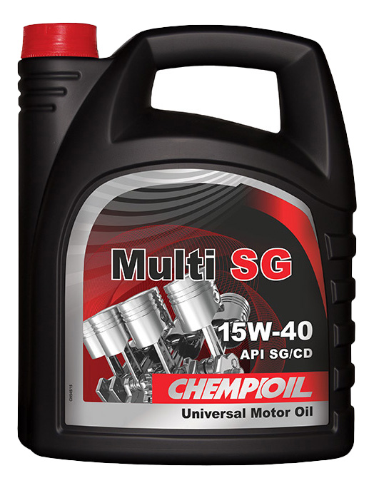 фото Моторное масло chempioil multi sg 15w40 5 л