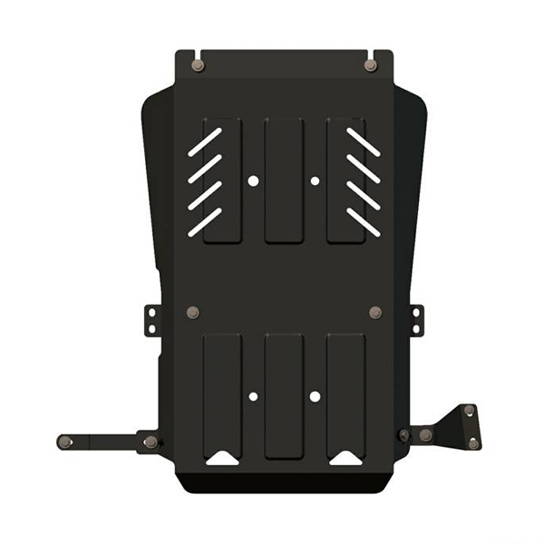 

Защита кпп, защита рк (раздаточной коробки) Шериф для Mitsubishi (141145), Черный