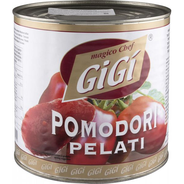 

Помидоры очищенные GiGi в томатном соке 2.65 кг