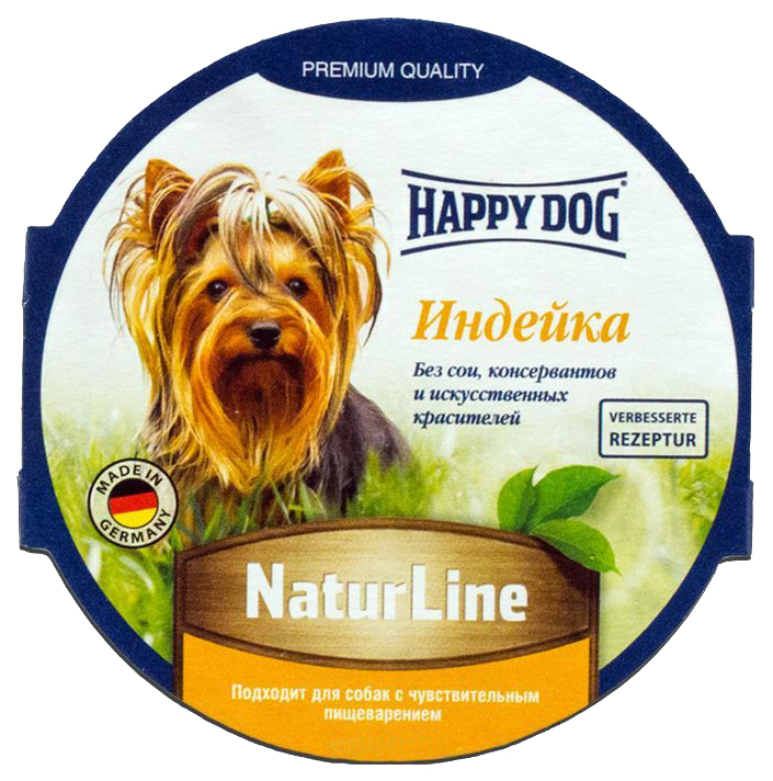 фото Консервы для собак happy dog naturline, индейка, 11шт, 85г