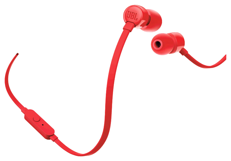 фото Наушники jbl t110 red