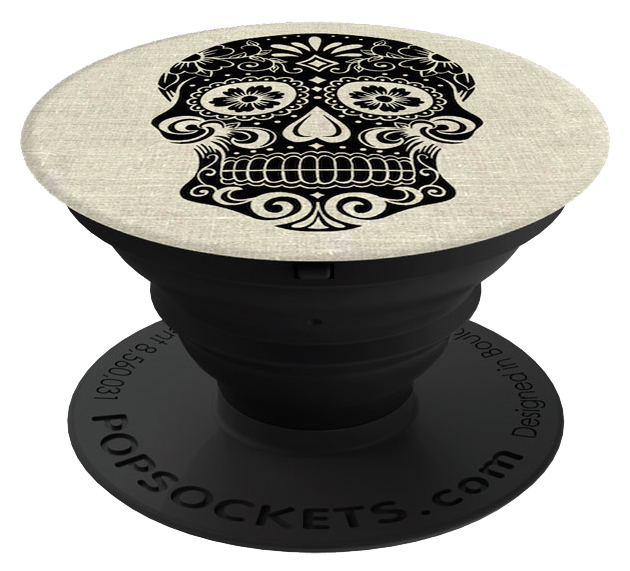 

Держатель универсальный Popsockets Sugarskull On Linen 101689, Sugarskull On Linen (101689)