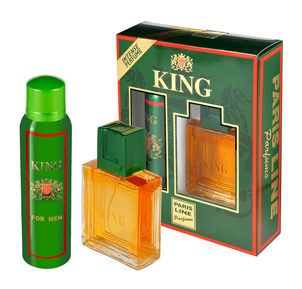Подарочный набор Paris Line King дезодорант paris line parfums imperium 313 40 мл