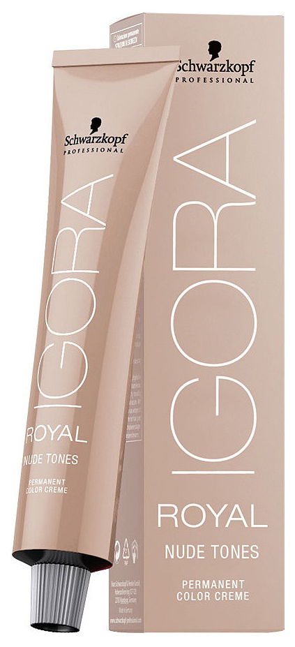 фото Краситель для волос schwarzkopf professional igora royal nude tones 7-46, 60 мл