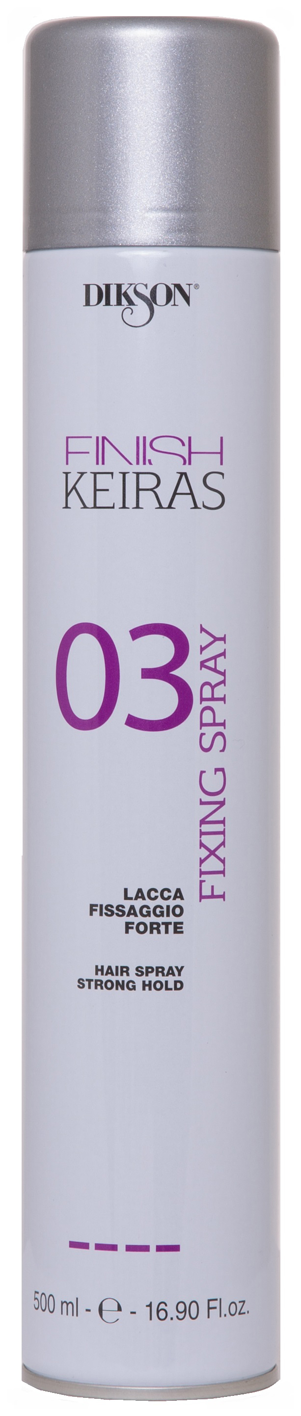 

Лак для волос Dikson Keiras Finish Fixing Spray 03, 500 мл, Fixing Spray 03