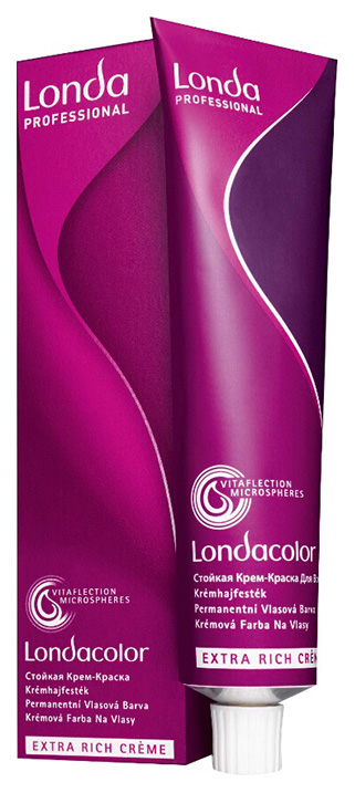 Краска для волос Londa Professional Londacolor 7/38 Блонд золотисто-жемчужный 60 мл londa color стойкая крем краска 81654976 7 89 блонд жемчужный сандрэ 60 мл base collection