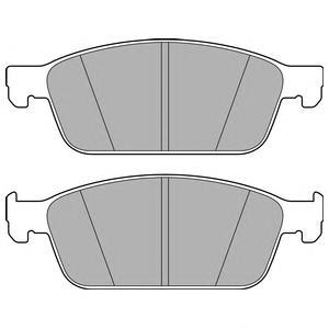 

Тормозные колодки DELPHI дисковые LP2495
