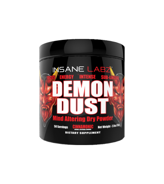 фото Предтренировочный комплекс insane labz demon dust 55 г корица