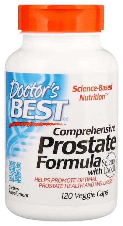 

Препарат для мужчин Doctor's Best Comprehensive Prostate Formula 120 капсул, Prostate Formula