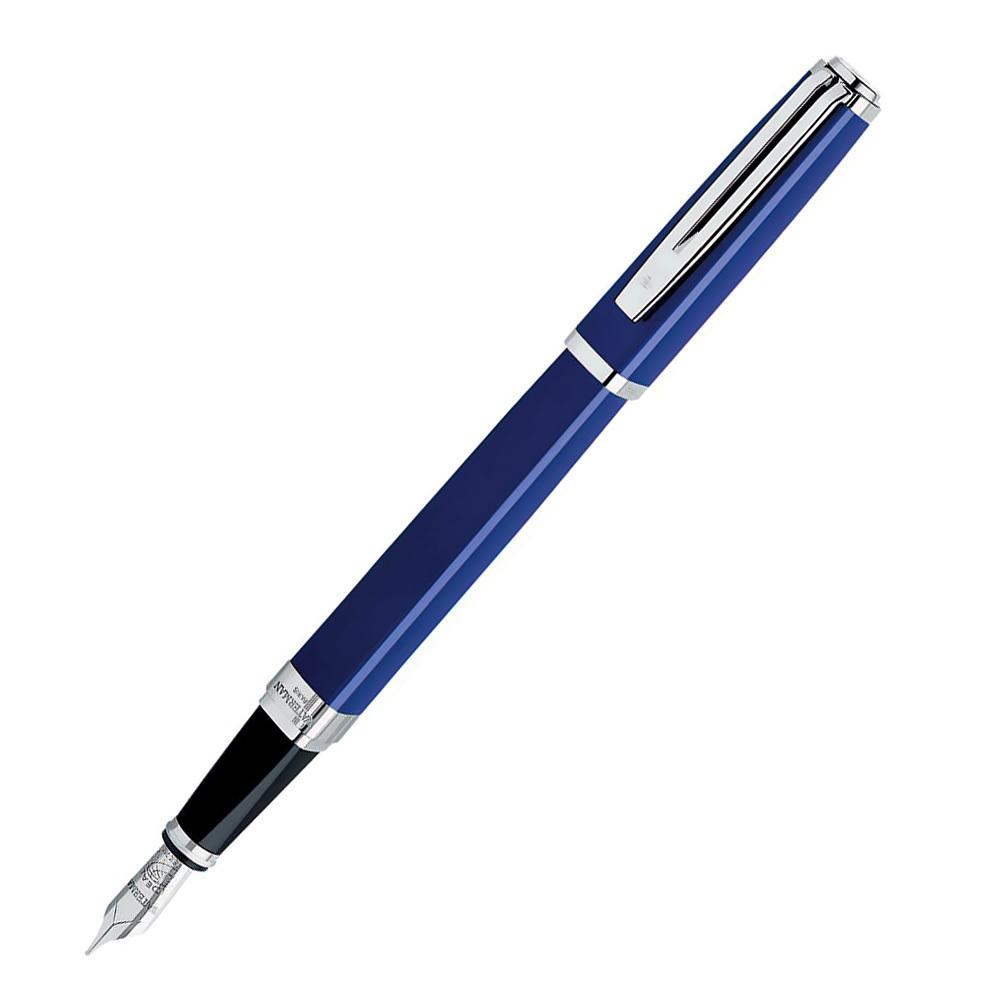 фото Перьевая ручка waterman exception - blue st slim f