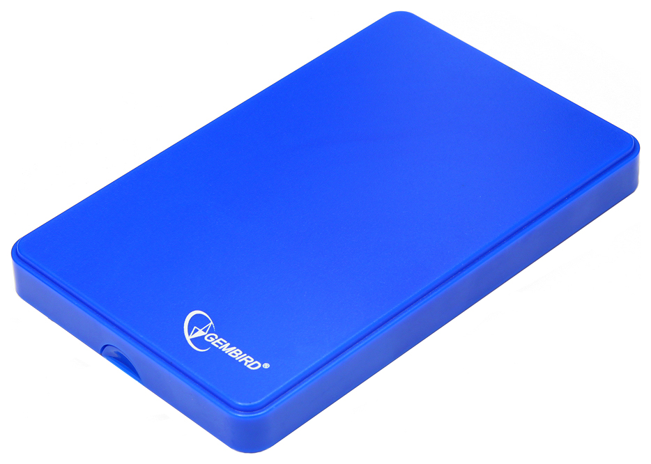 фото Внешний карман (контейнер) для hdd gembird ee2-u2s-40p-b blue