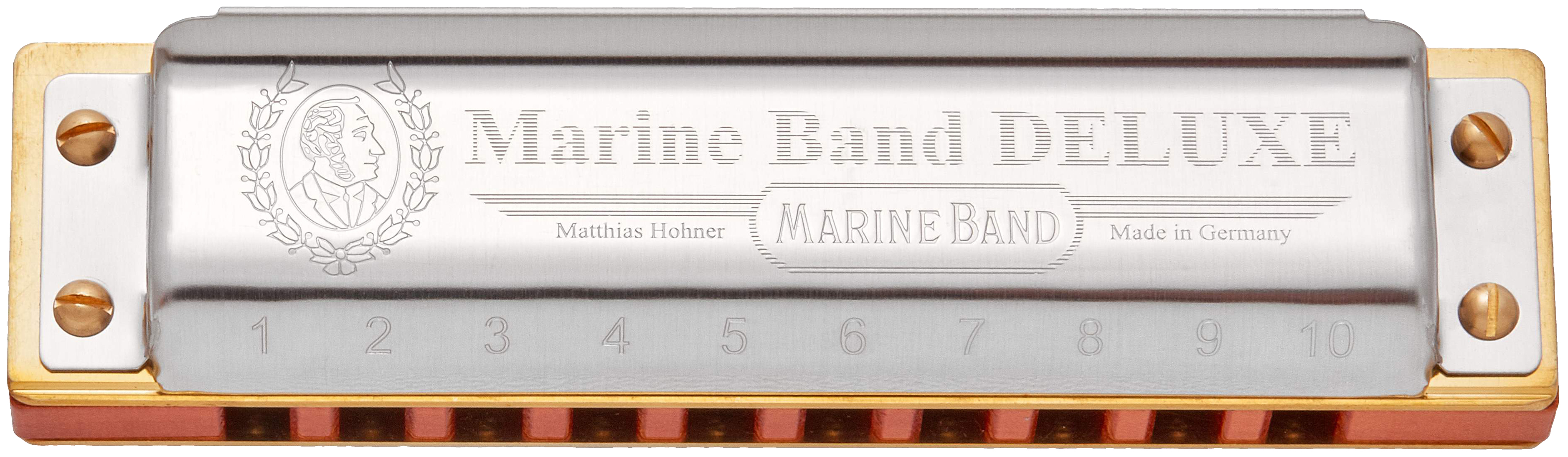 

Губная гармоника диатоническая HOHNER Marine Band Deluxe 2005/20 Ab, Серебристый