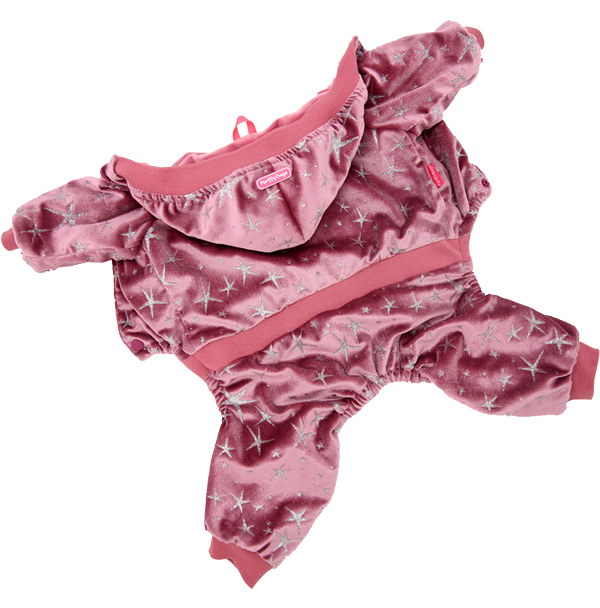 

Костюм для собак FOR MY DOGS, унисекс, розовый, FW818-2019 14, FW818-2019