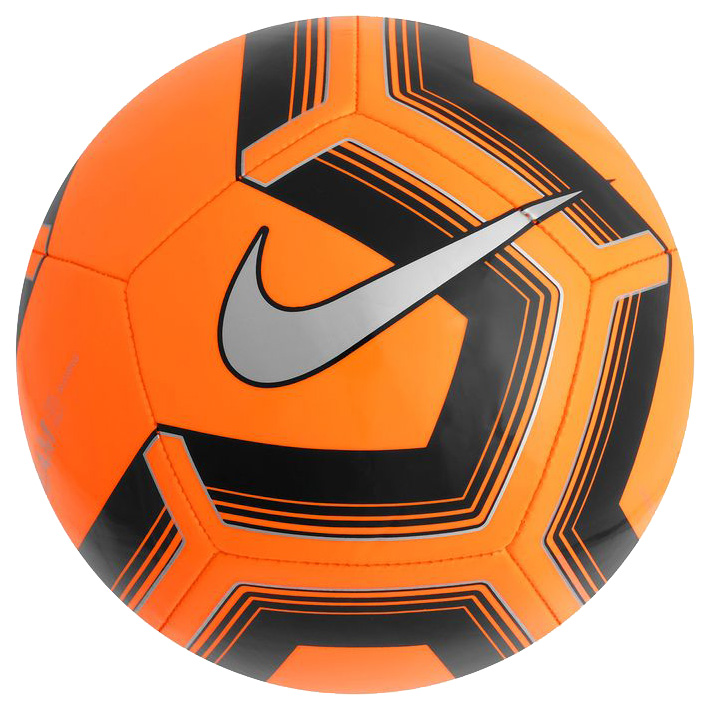 фото Футбольный мяч nike pitch training №5 orange