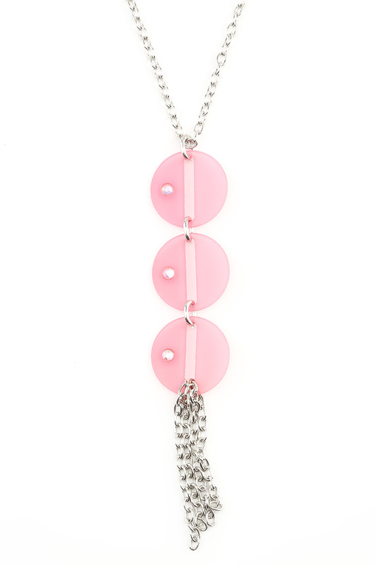 

Колье из металла 45 см Be You to Full HC/N11382PI, бусины/пластик, HC/N11382PI