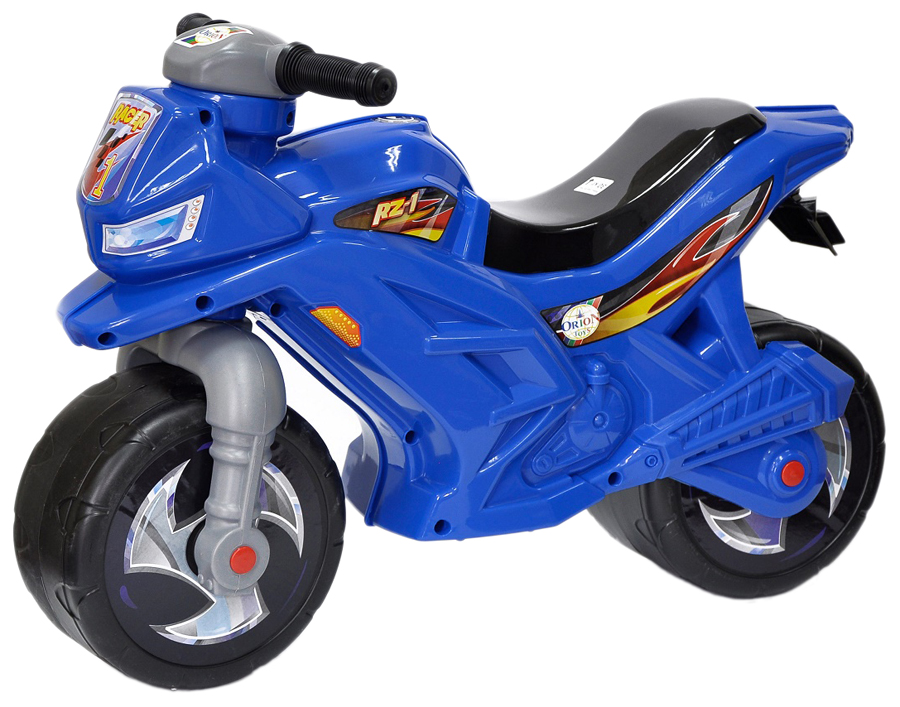 Купить Двухколесный мотоцикл-каталка, синий Орион, Orion,