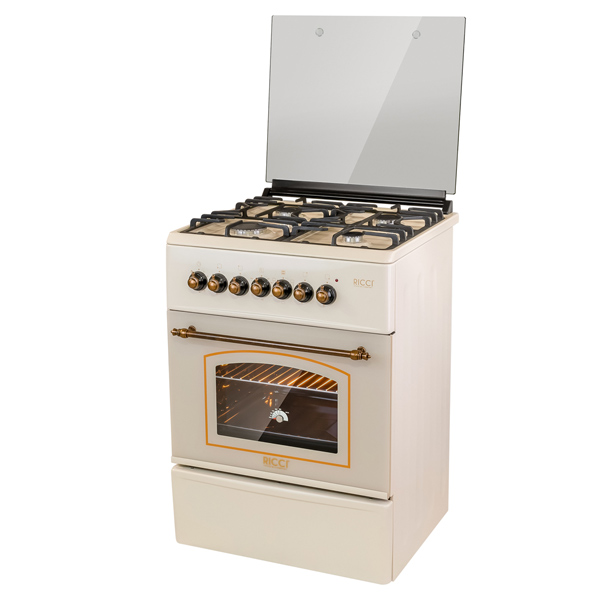 

Комбинированная плита RICCI RKC5707BG Beige, RKC5707BG