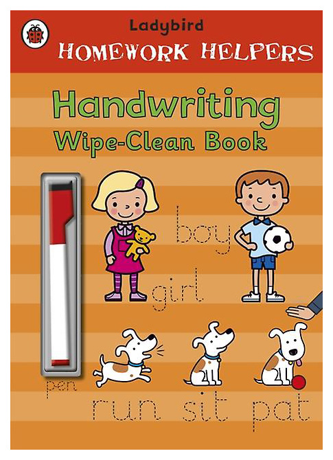 

Penguin Group Jillian Harker Ladybird Homework Helpers: Handwriting Wipe-Clean Book