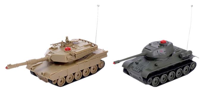 Танковый бой «Военная стратегия», на радиоуправлении, в наборе 2 танка Sima-Land