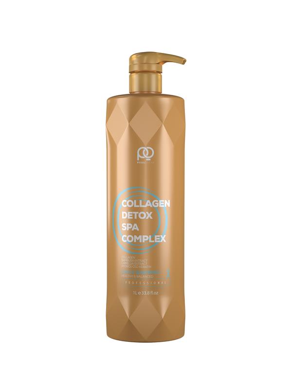 Купить Шампунь Paul Oscar Collagen Detox SPA Complex Healthy & Balanced Shampoo, step 1, 1000 мл