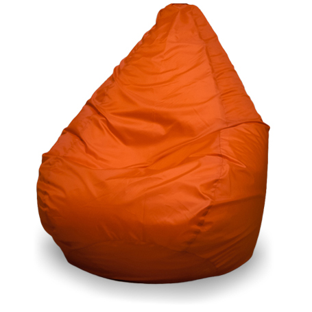 фото Внешний чехол кресло-мешок груша xxl, оксфорд оранжевый пуффбери