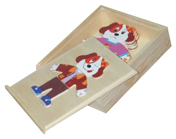 

Сборная Деревянная Рамка-Вкладыш Чудо-Дерево Vga Wooden Toys Собаки