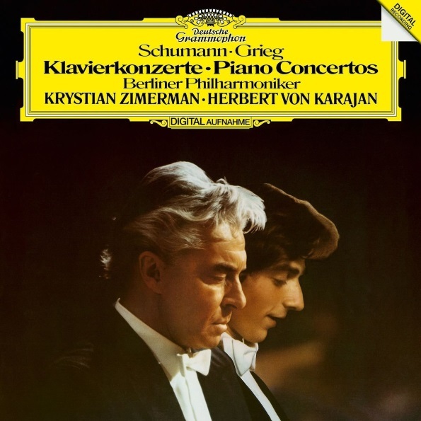 Krystian Zimerman, Berlin Philharmonic, Herbert von Karajan  Schumann & Grieg