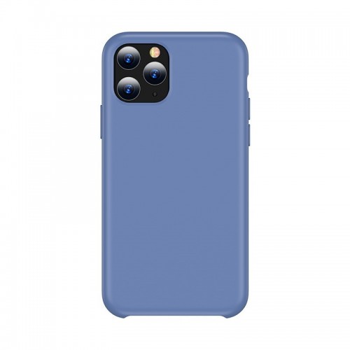 фото Чехол tpu matte для iphone 11pro blue nobrand