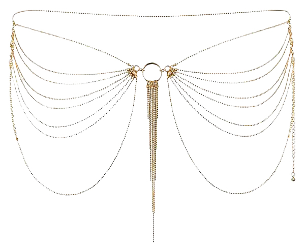 

Бикини-цепочка Bijoux Magnifique Metallic chain waist jewelry gold