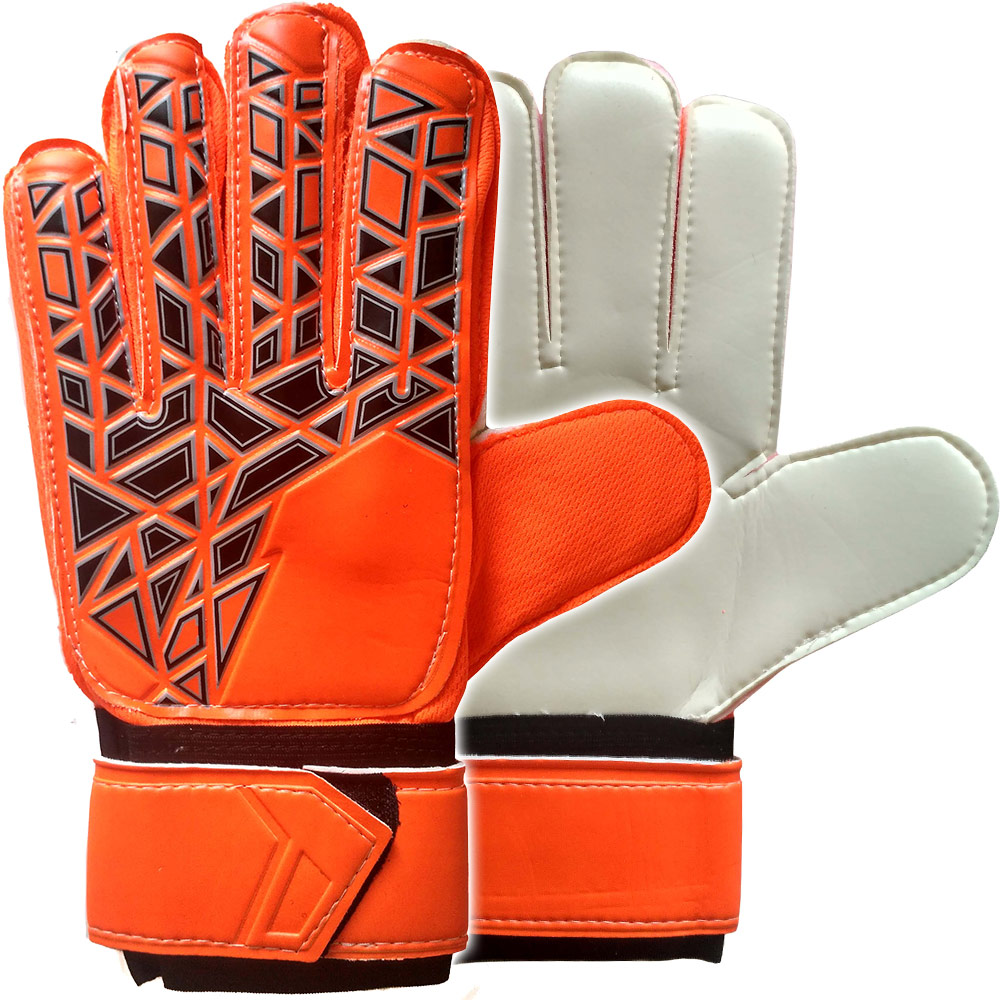 фото Вратарские перчатки hawk e29481, оранжевый, 10