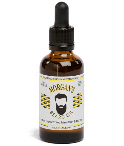 Масло для бороды Morgan's Beard Oil, 50 мл мужской воск для усов бороды и волос vitamuno 20 мл